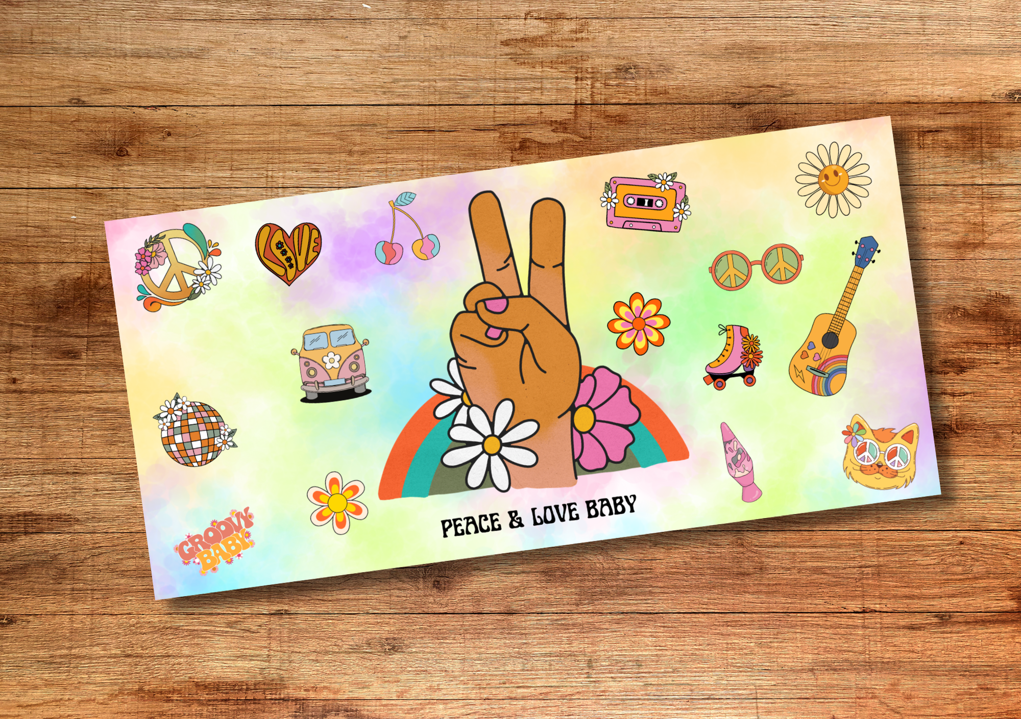 Peace & Love Baby Mug