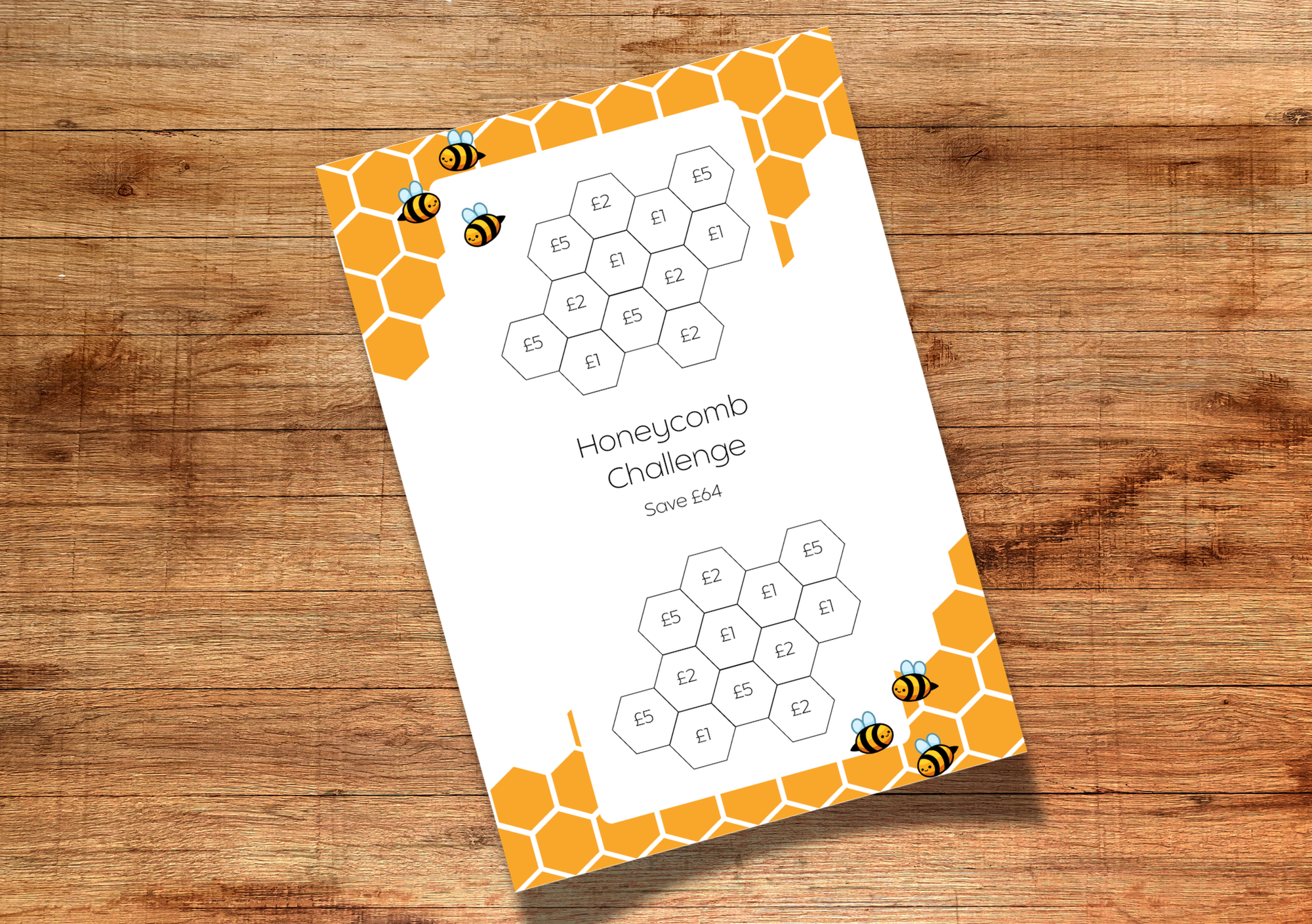 £64 Honeycomb Savings Challenge