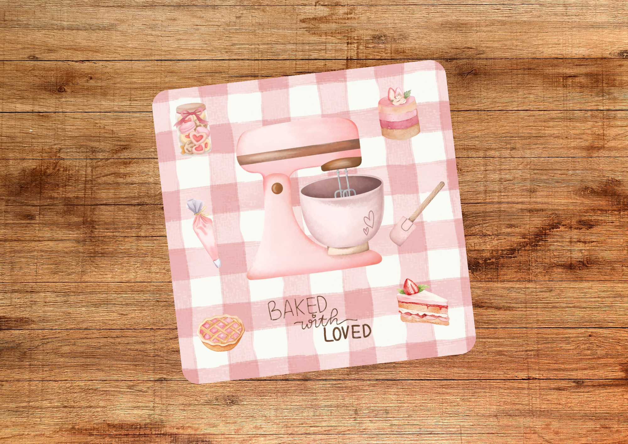 Baked With Love Coasters