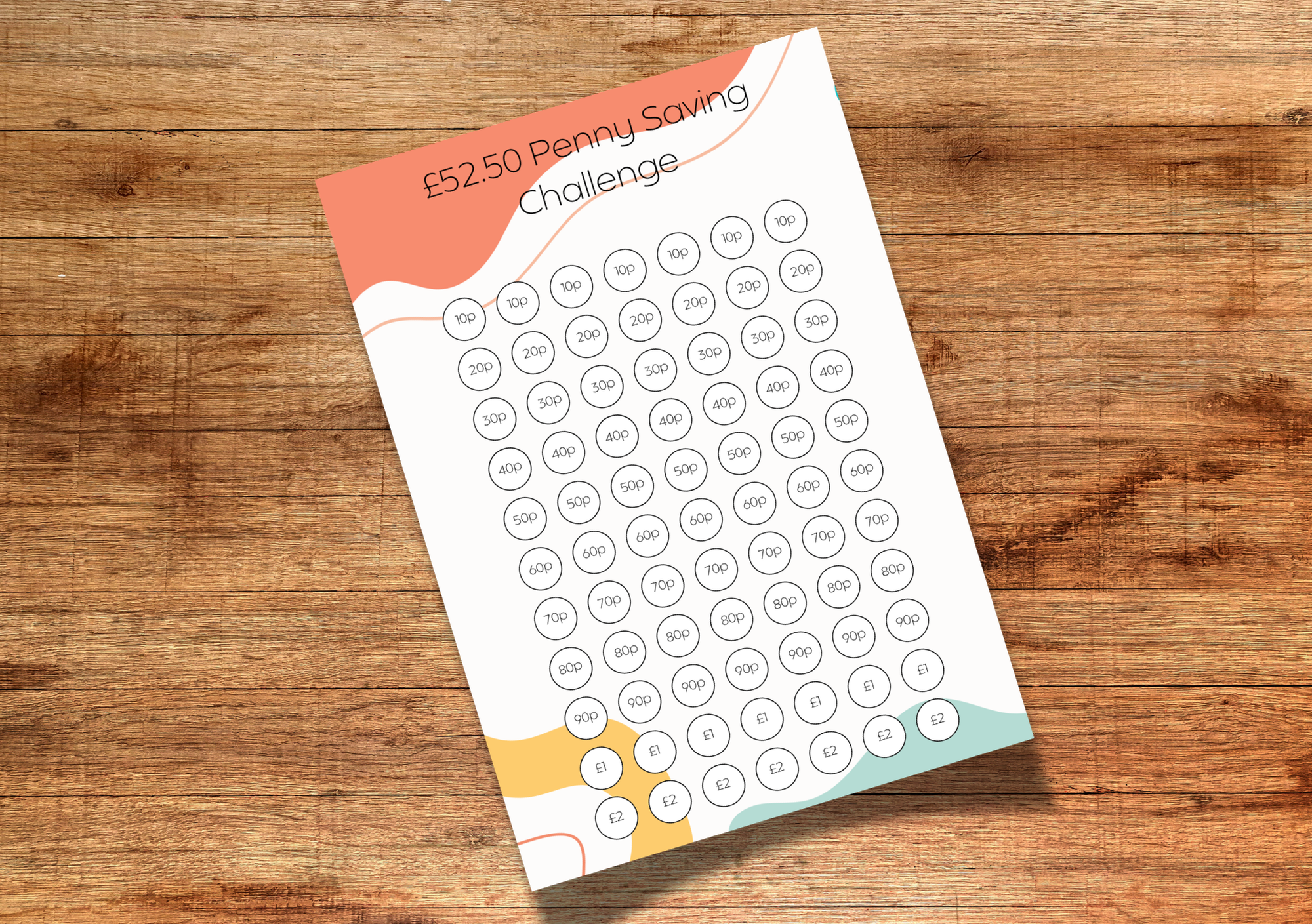 £52.50 Penny Savings Challenge