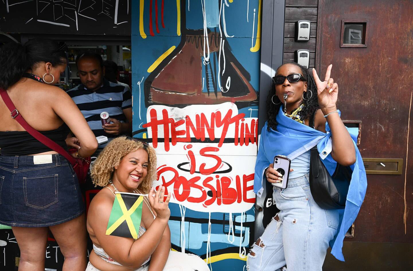 Henessey Corner Shop Art Takeover