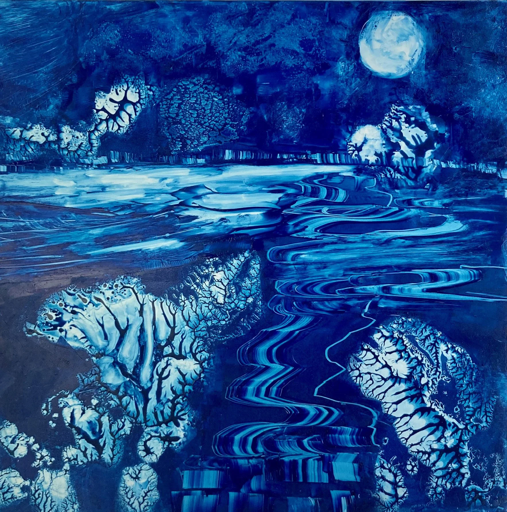 Ink on Aluminium
