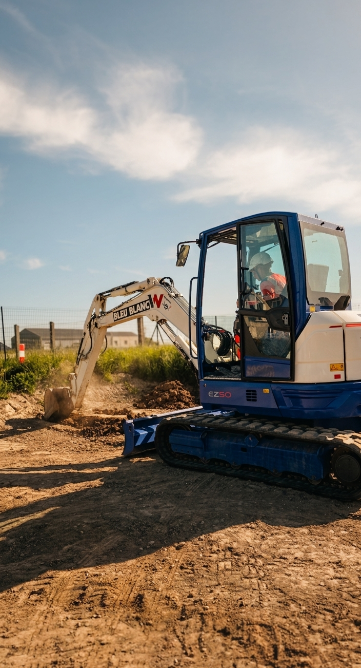 Conduite d’engins de chantier