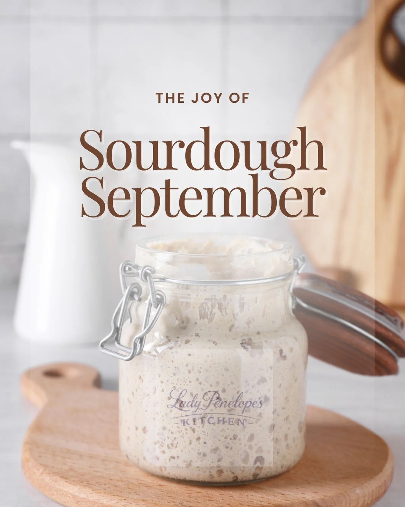 🍂 Sourdough September is here... and we can&rsquo;t wait to show you what is in store...

September is one of our favourite months of the year&mdash;a whole month dedicated to celebrating the joy of real sourdough, homemade baking and the incredible