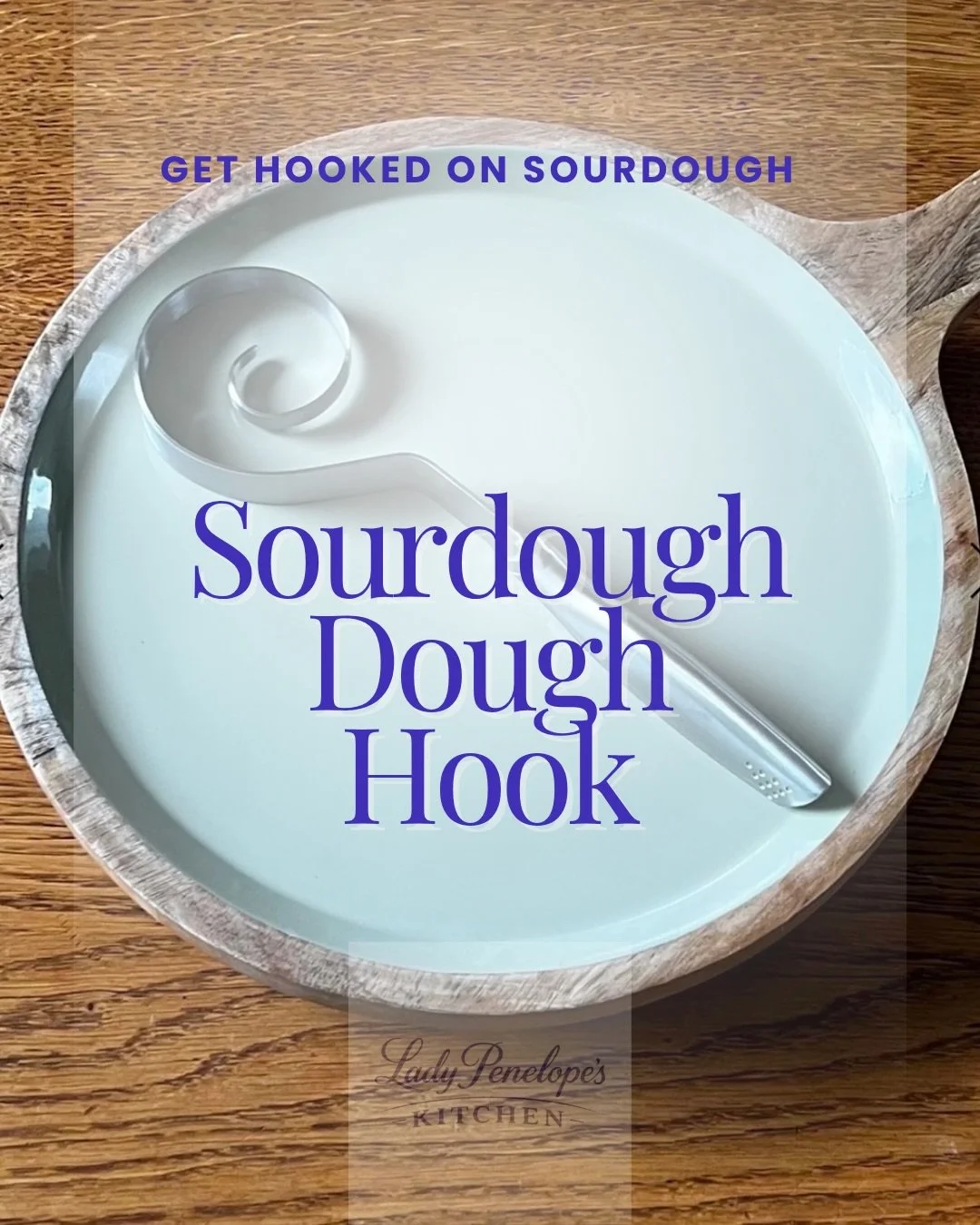 Sourdough baking starts with the right tools.

Meet two of my everyday kitchen essentials: the Sourdough Dough Hook and the Danish Dough Whisk.

The Danish Dough Whisk makes light work of combining flour, water and sourdough starter, bringing everyth