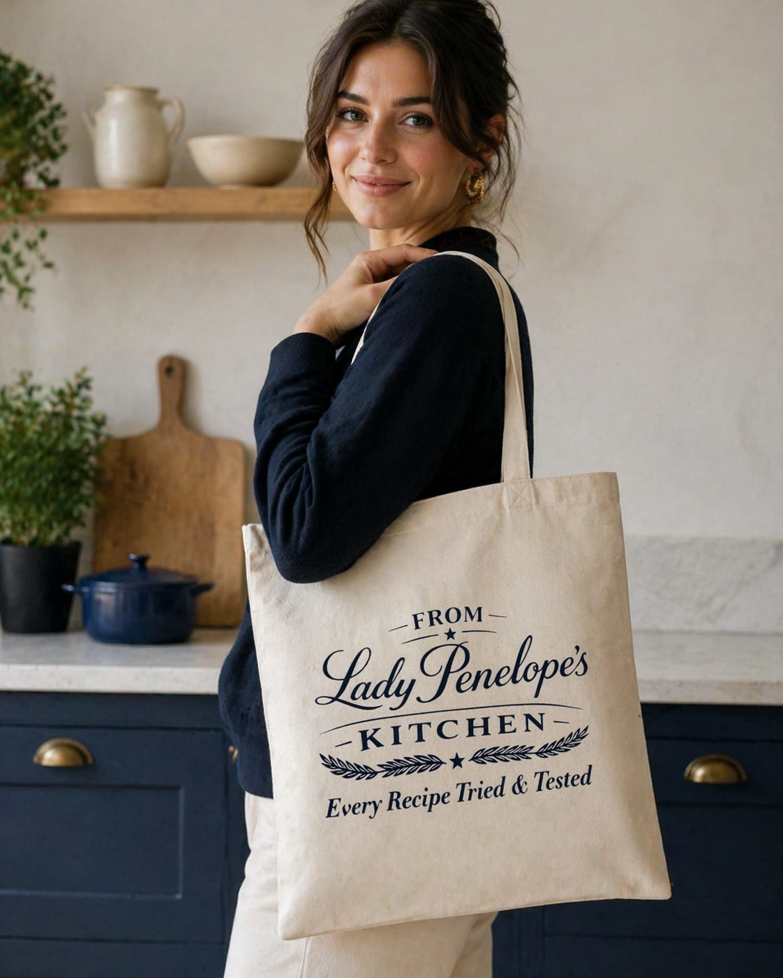 Lady Penelope's Kitchen Tote Bag