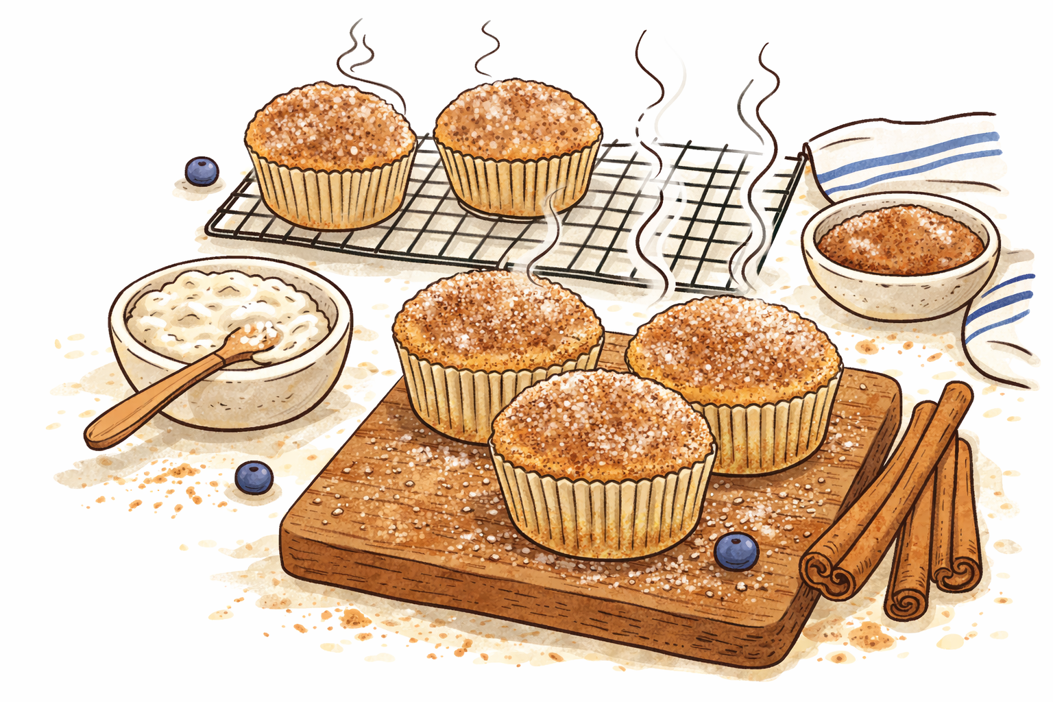 Cinnamon Muffins