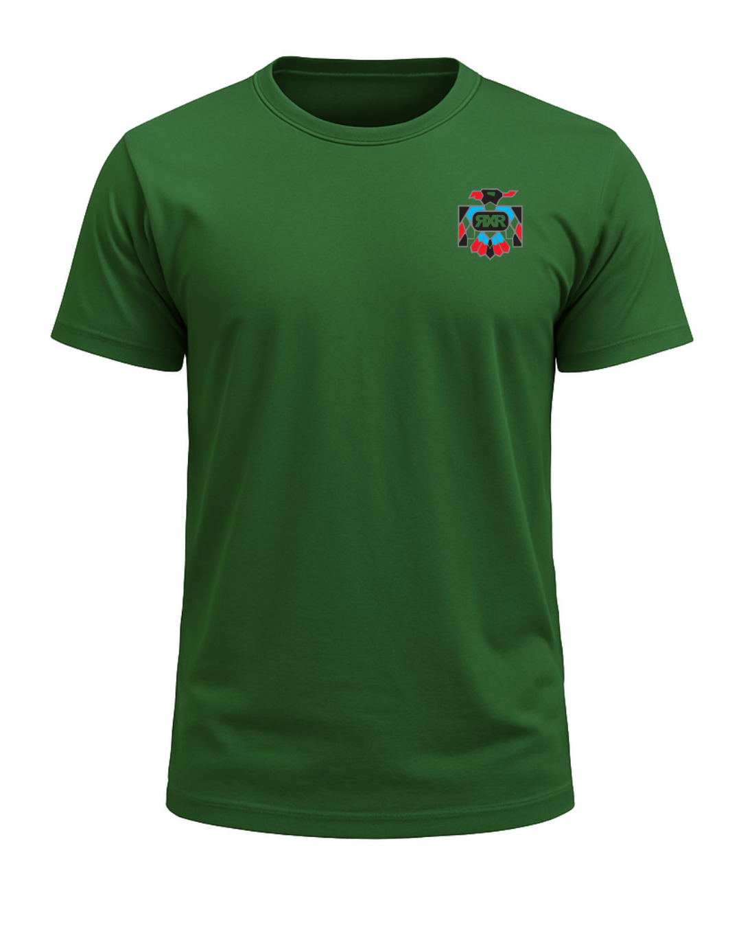 MEN'S SHORT SLEEVE GREEN T WITH LOGO