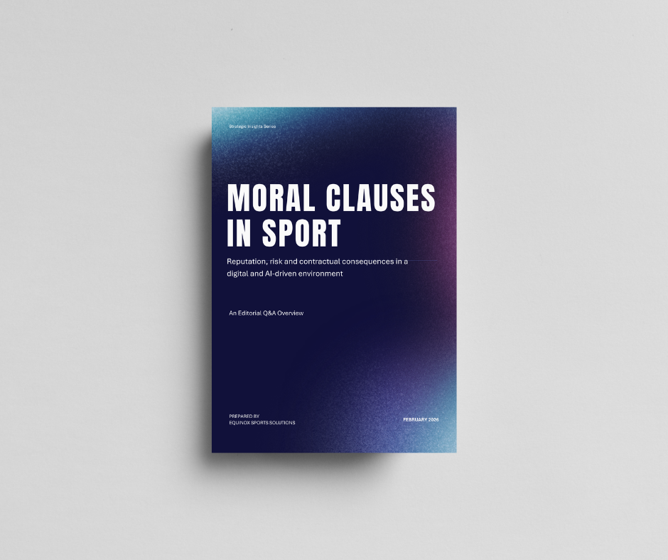 Moral Clauses in Sport: Editorial Q&amp;a Overview on digital and ai environment
