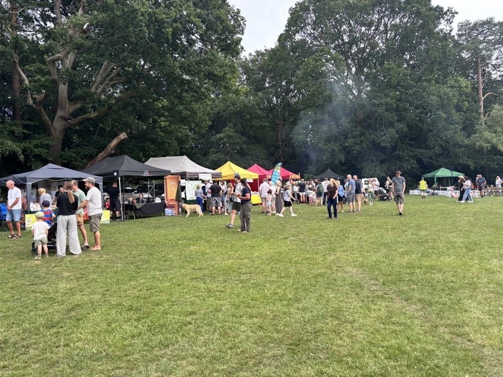 variety of stands at the local summer fete.jpeg