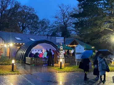 community hub at christmas event.webp