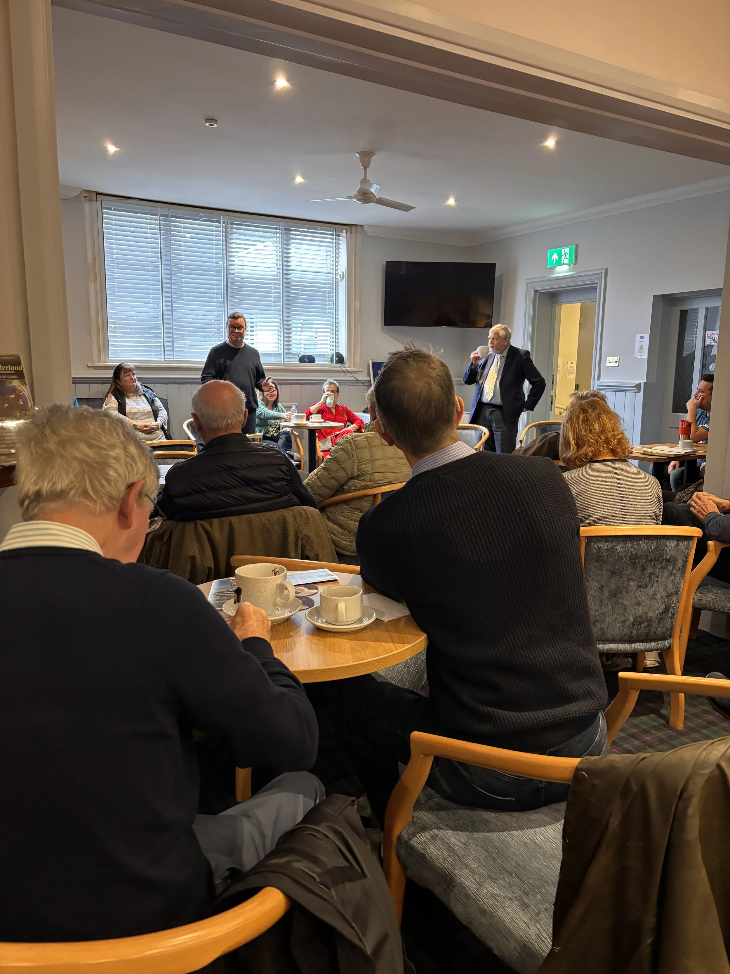 Meeting with local windlsham councillors