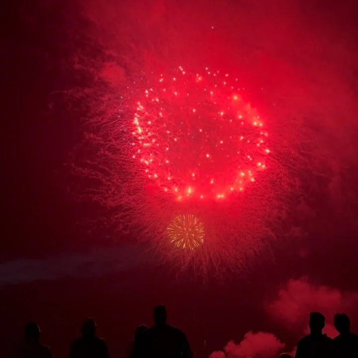 Happy 4th! First time in 5 years we are here in our USA to celebrate this. #hosekstravel #whynotwander