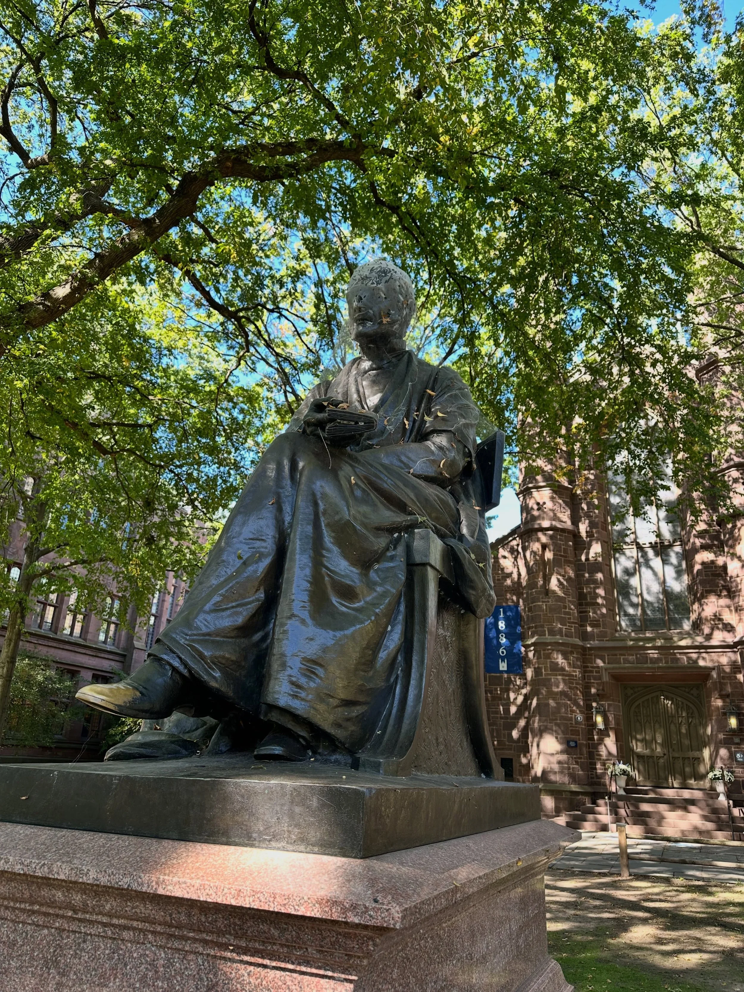 Amazing your and visit to Yale! What an institution. Maybe one day MJ will be walking these halls. 😉