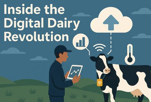Connected Cows, Carbon &amp; the Cloud: Inside the Digital Dairy Revolution on farm