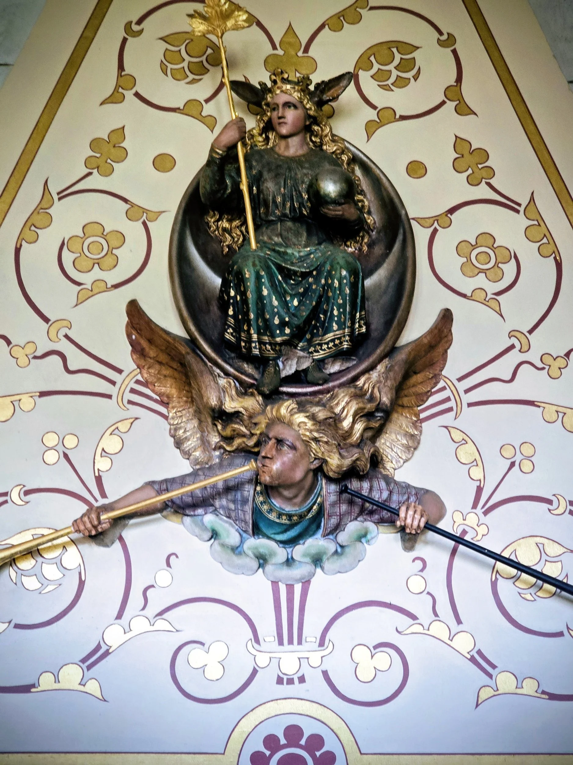 Decorative Fireplace Detail, Day Nursery at Cardiff Castle