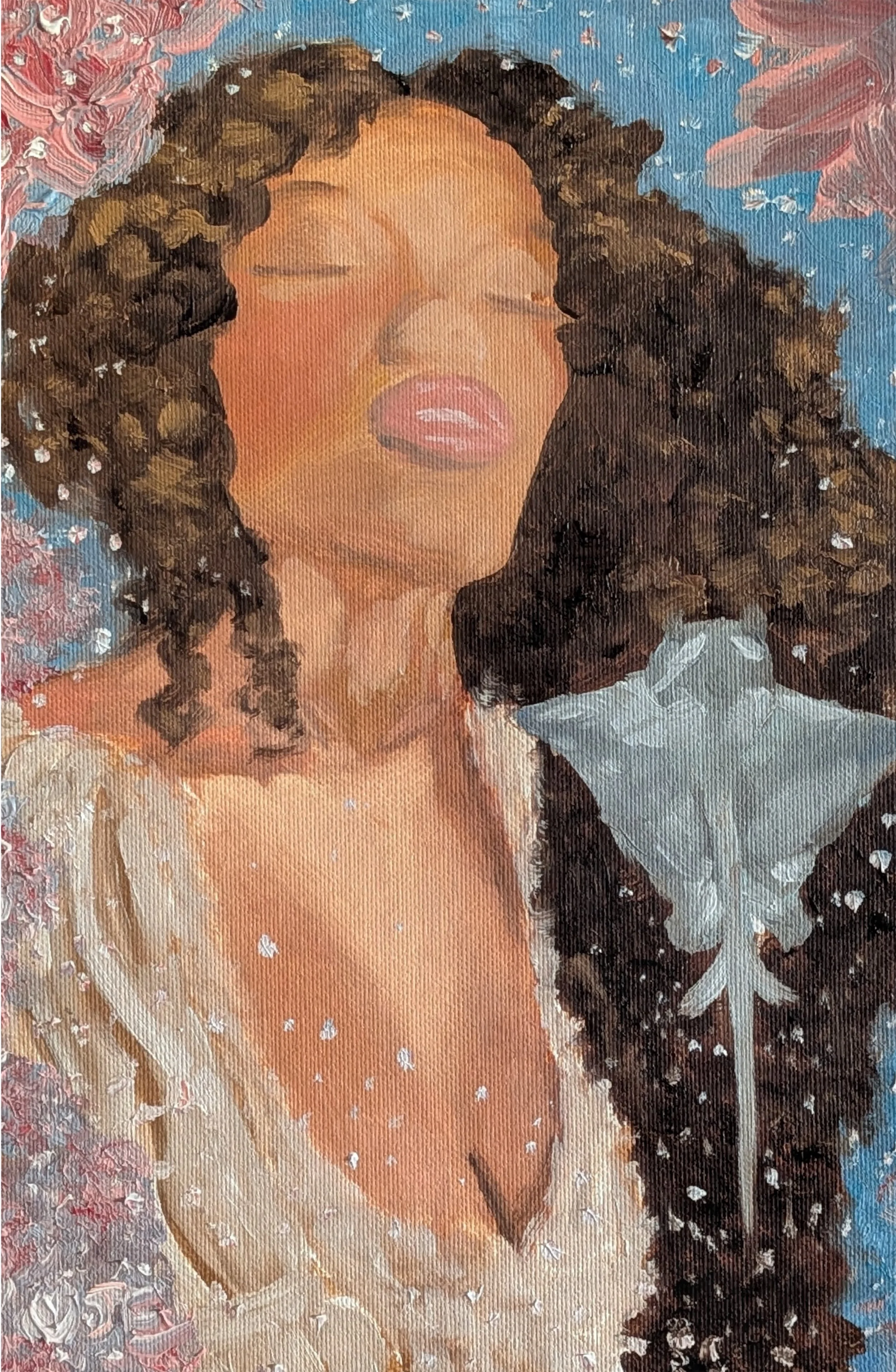 woman with ray