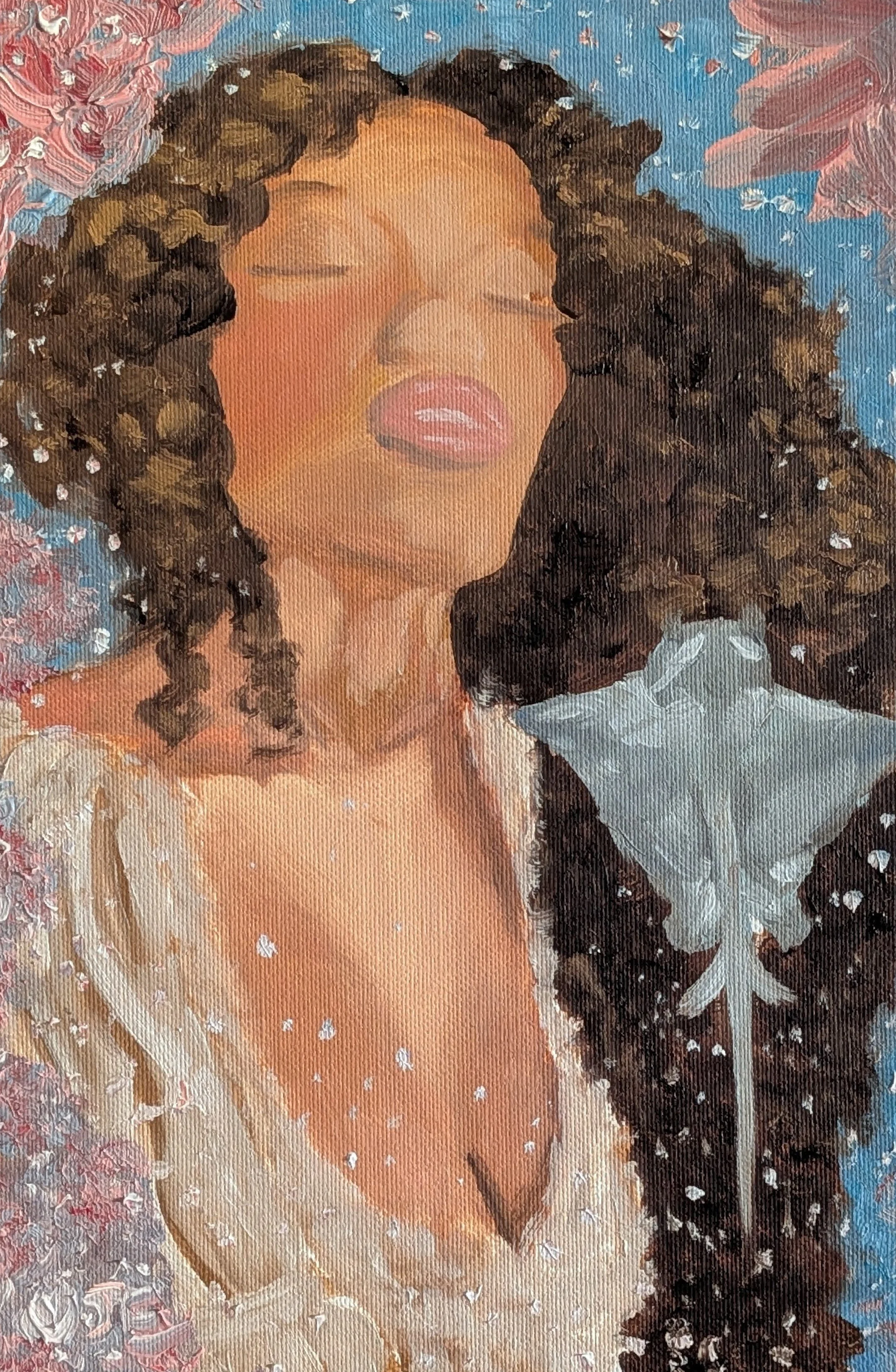 'Ray'
20x30cm standard canvas
Oil paints on canvas
Completed Dec 2025