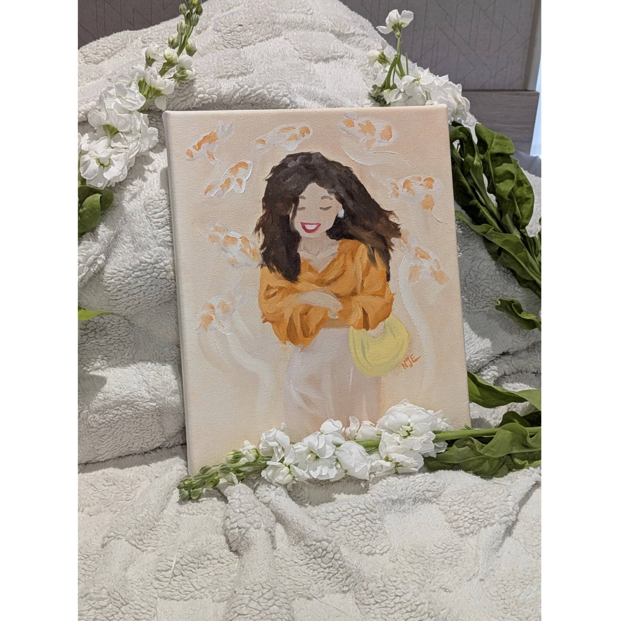 'Dreamy Koi' - original