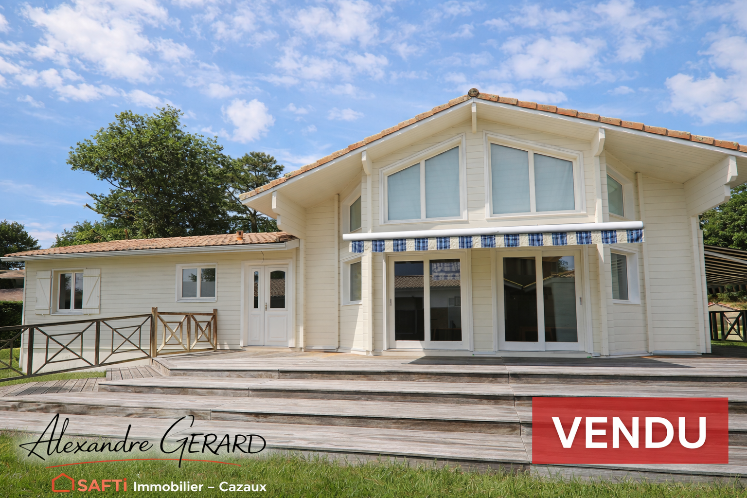 Maison vendue à Cazaux - 140 m² - Réf. : 658091