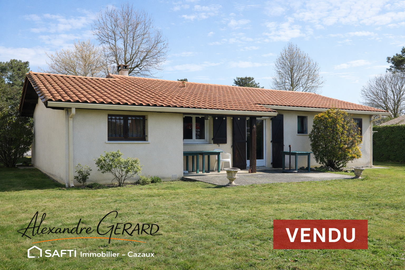 Maison vendue à Cazaux - 77 m² - Réf. : 658786