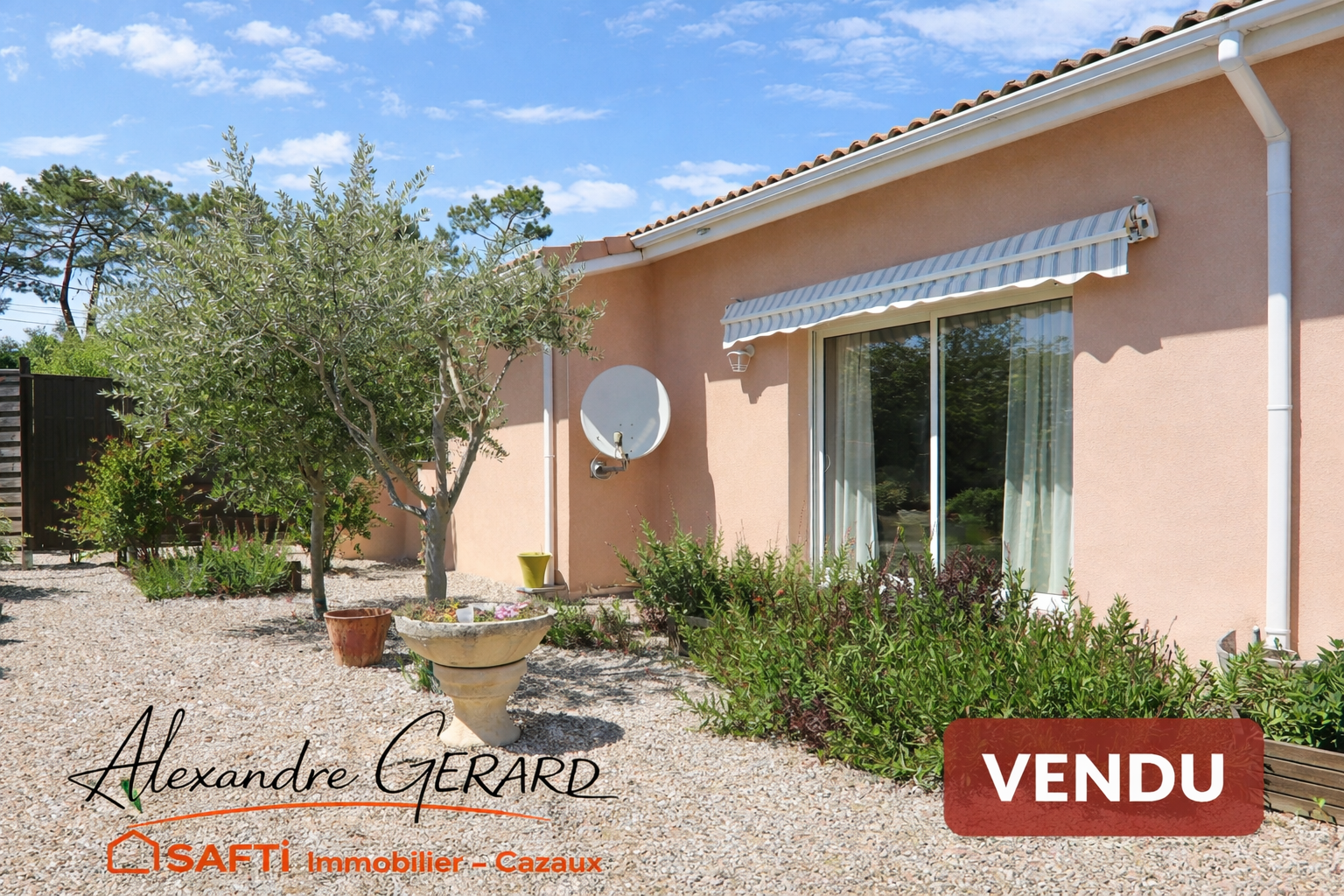 Maison vendue à Cazaux - 82 m² - Réf. : 667625