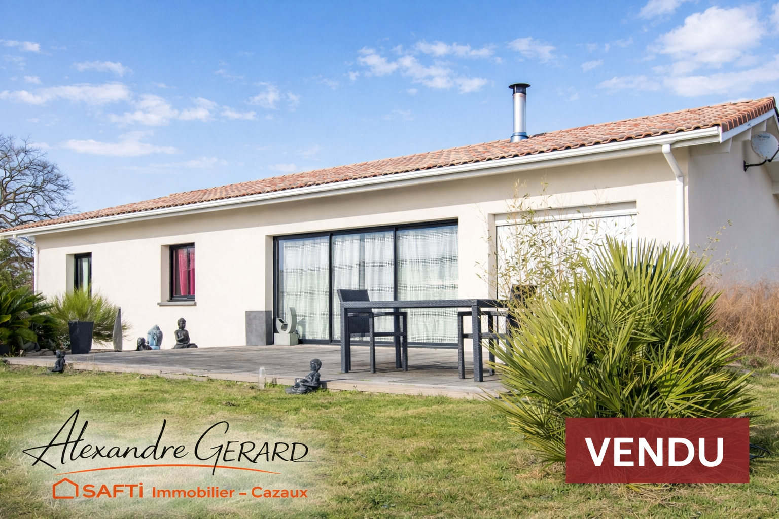 Maison vendue à Cazaux - 110 m² - Réf. : 658065