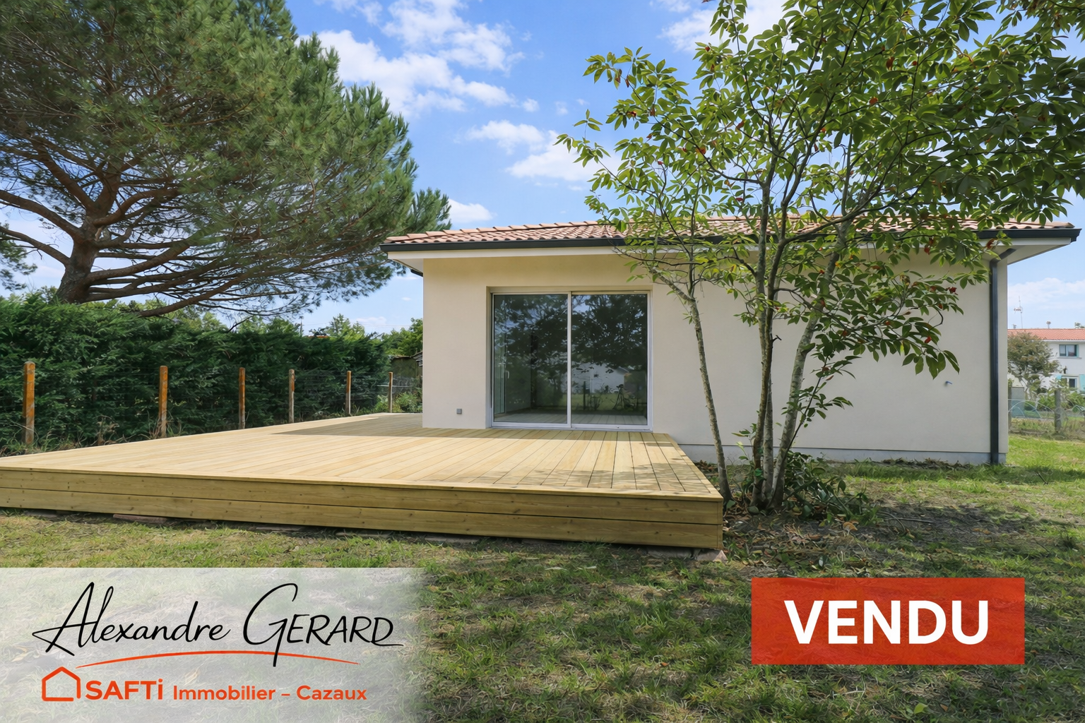 Maison vendue à Cazaux - 97 m² - Réf. : 663032