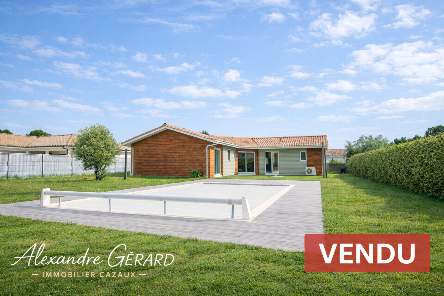Maison vendue à Cazaux - 117 m² - Réf. : 681773