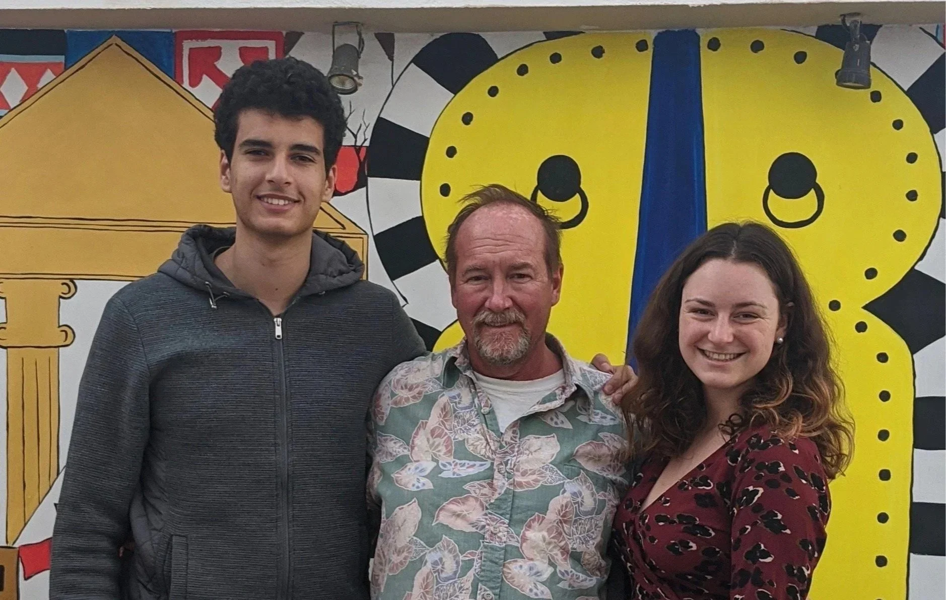 Raouf Me and Rachael  Tunis 2020