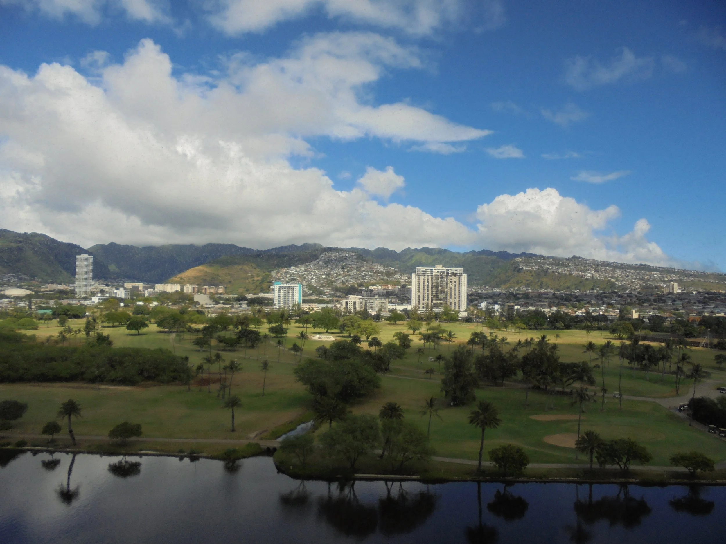 View from my Honolulu's lodging 2016