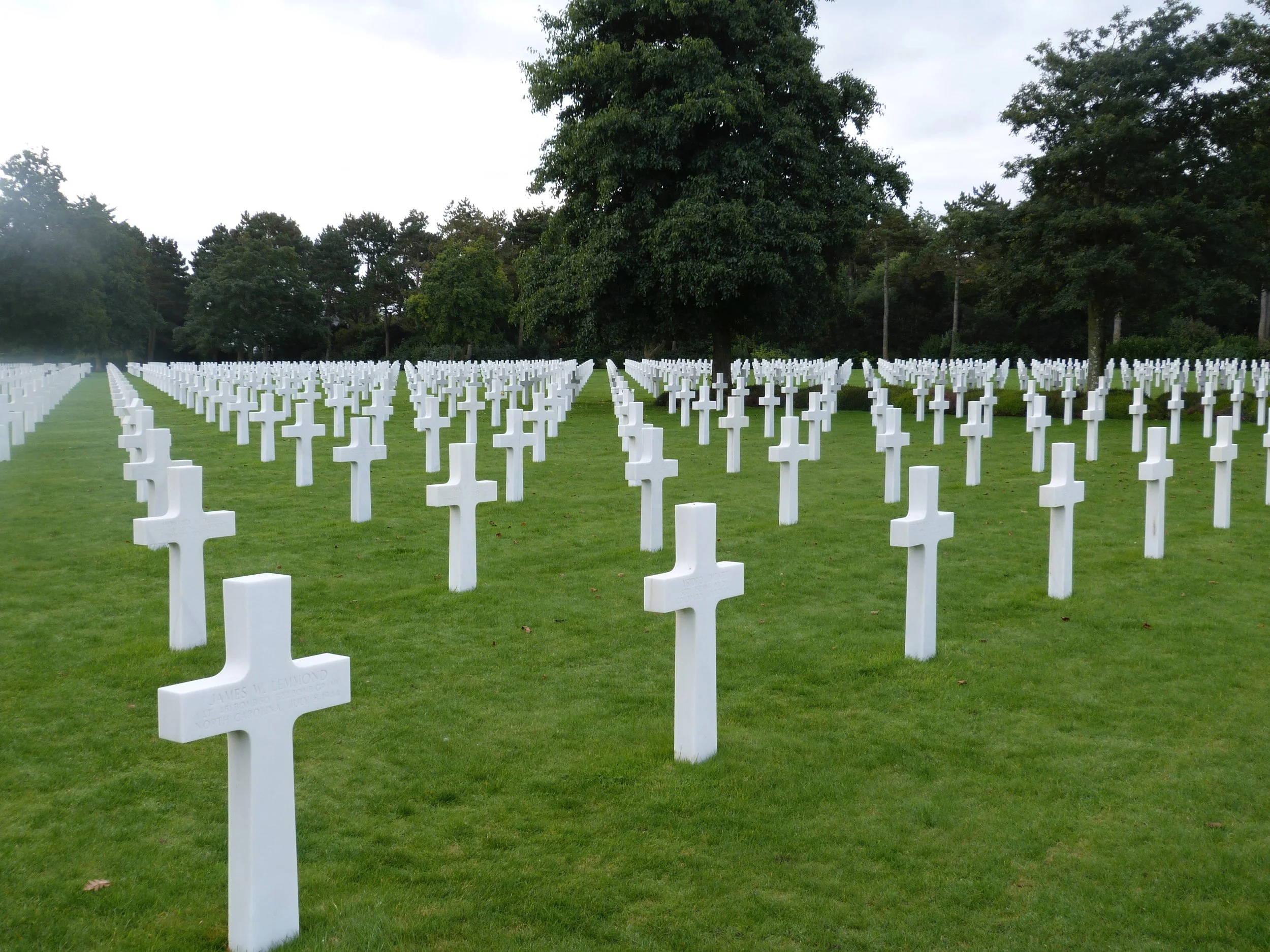 Crosses at Normandy