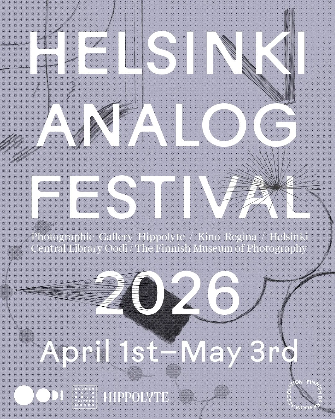 ˚✧˖&deg; ༘ Helsinki Analog Festival is here˙✧˖&deg; ༘ ⋆｡˚

Today, the Finnish Darkroom Association celebrates 10 years of analog practices, community, and craft ˚✧₊⁎⁺˳✧༚ and we&rsquo;re marking this milestone by unveiling the programme of the upcomin