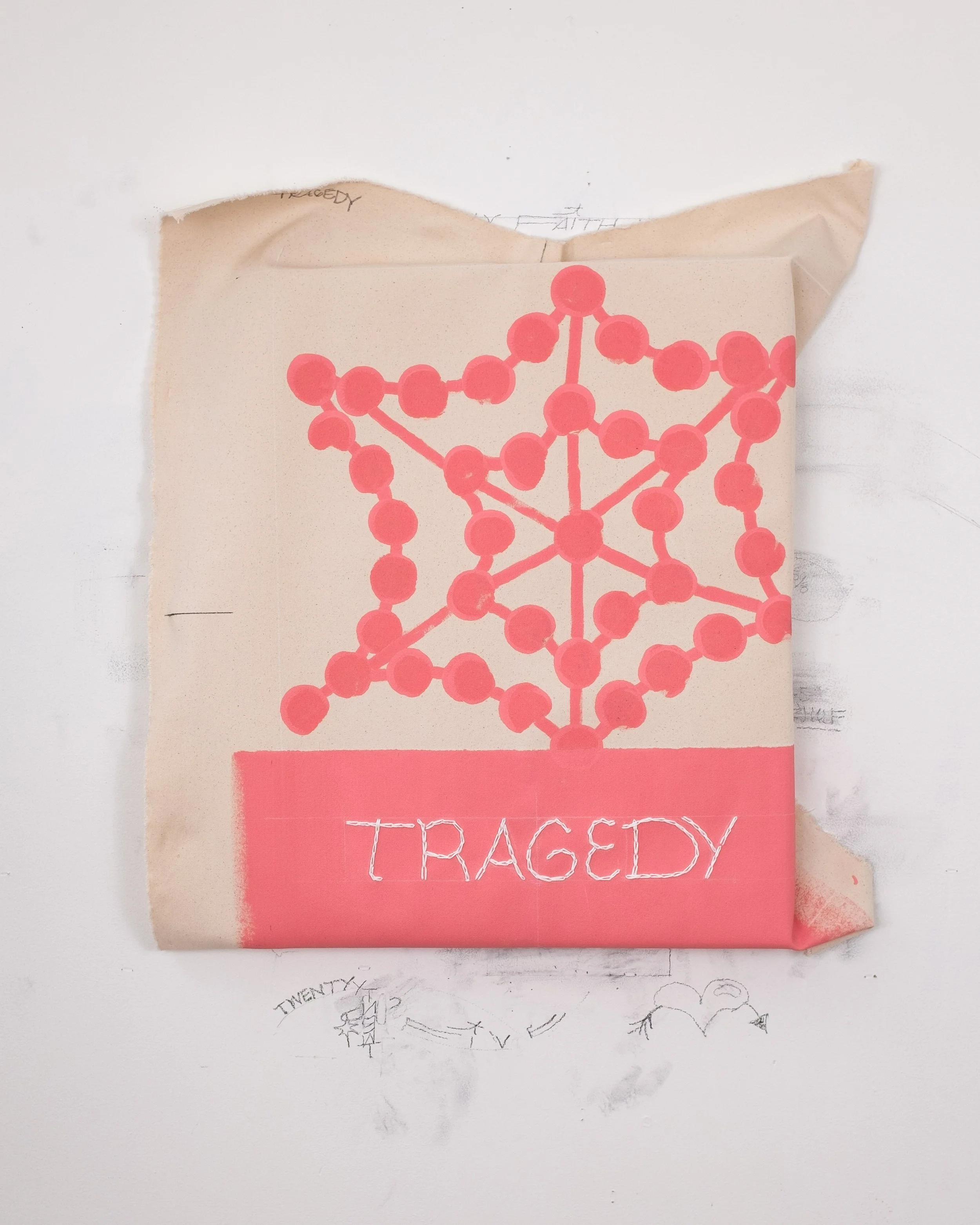 Tragedy ✷ 24" H  18" W  1.5" D 
