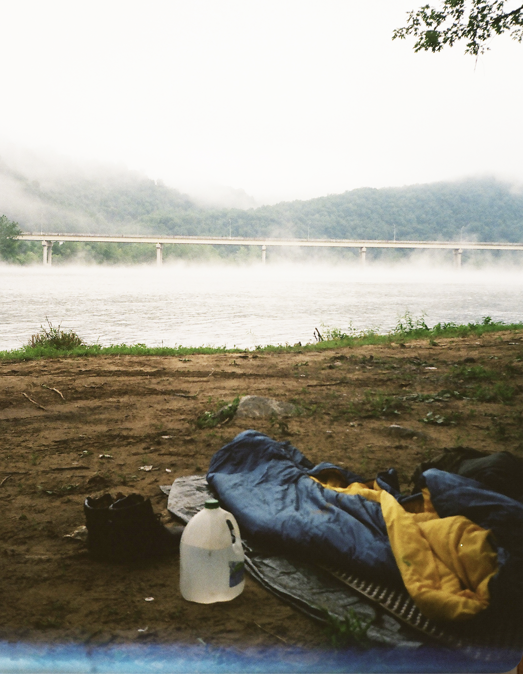 where we slept ✷ somewhere between Richmond and Louisville