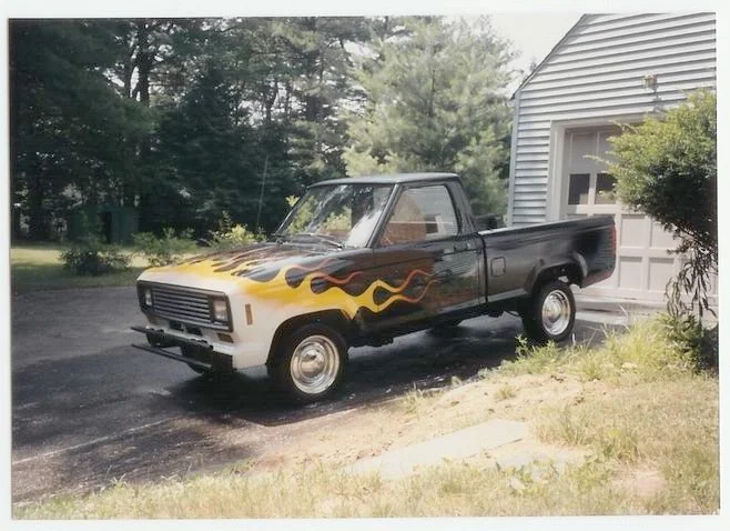 Three Days Later - I wish I had taken some intermediate photos of the masking and painting stages inbetween