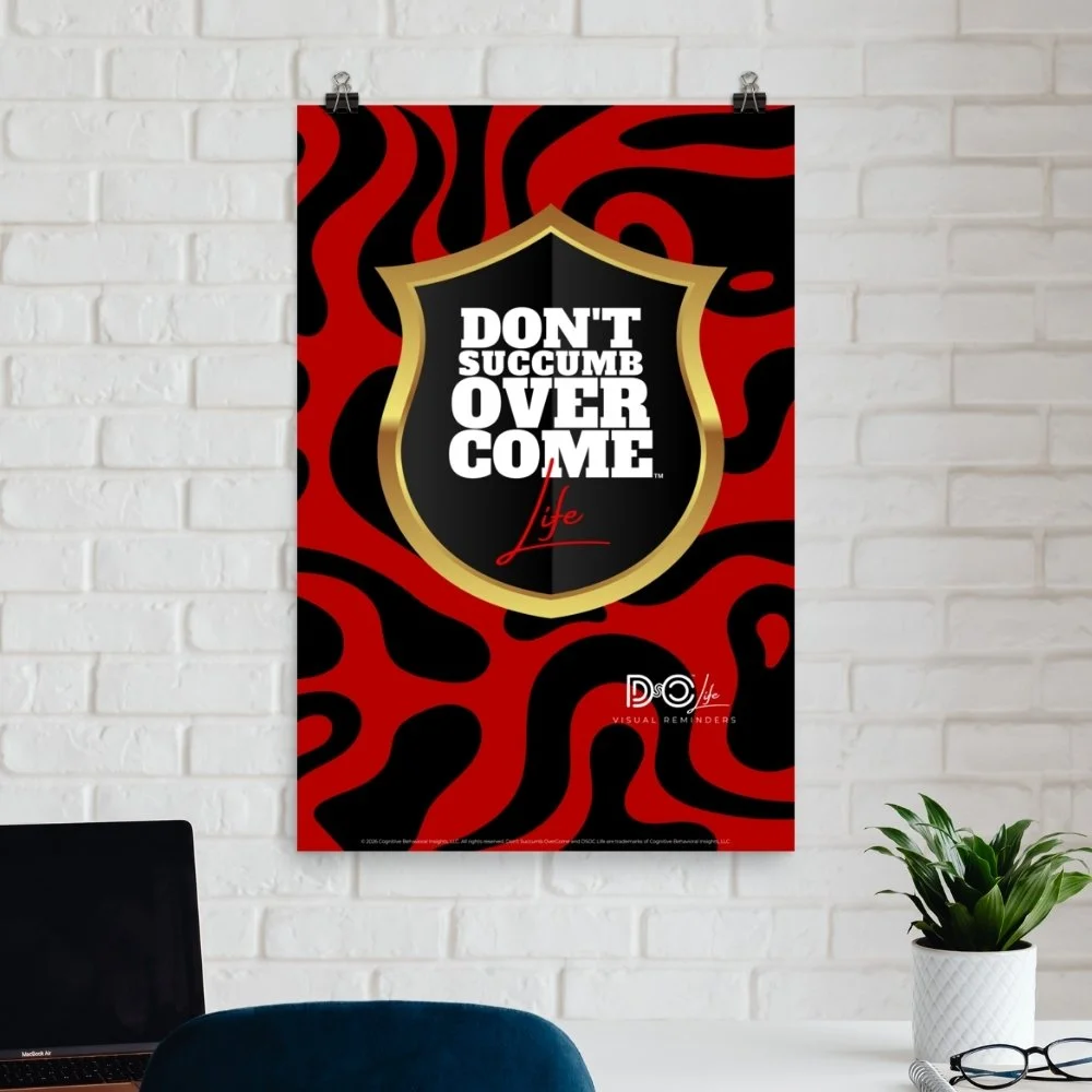 DSOC Life Shield Red Poster