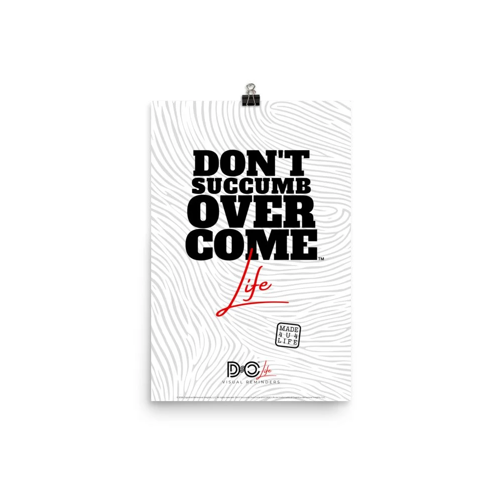 DSOC Original Life White Poster
