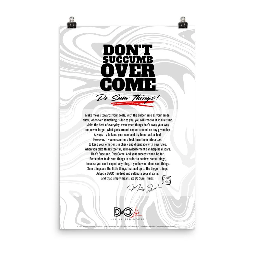 DSOC The Poem White Poster