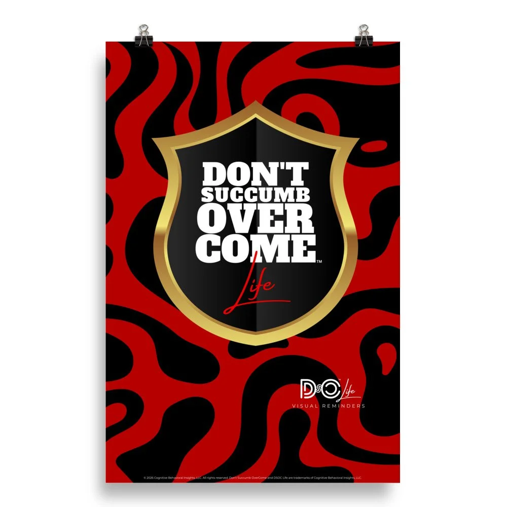DSOC Life Shield Red Poster