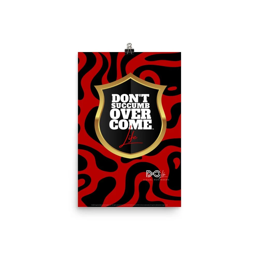 DSOC Life Shield Red Poster