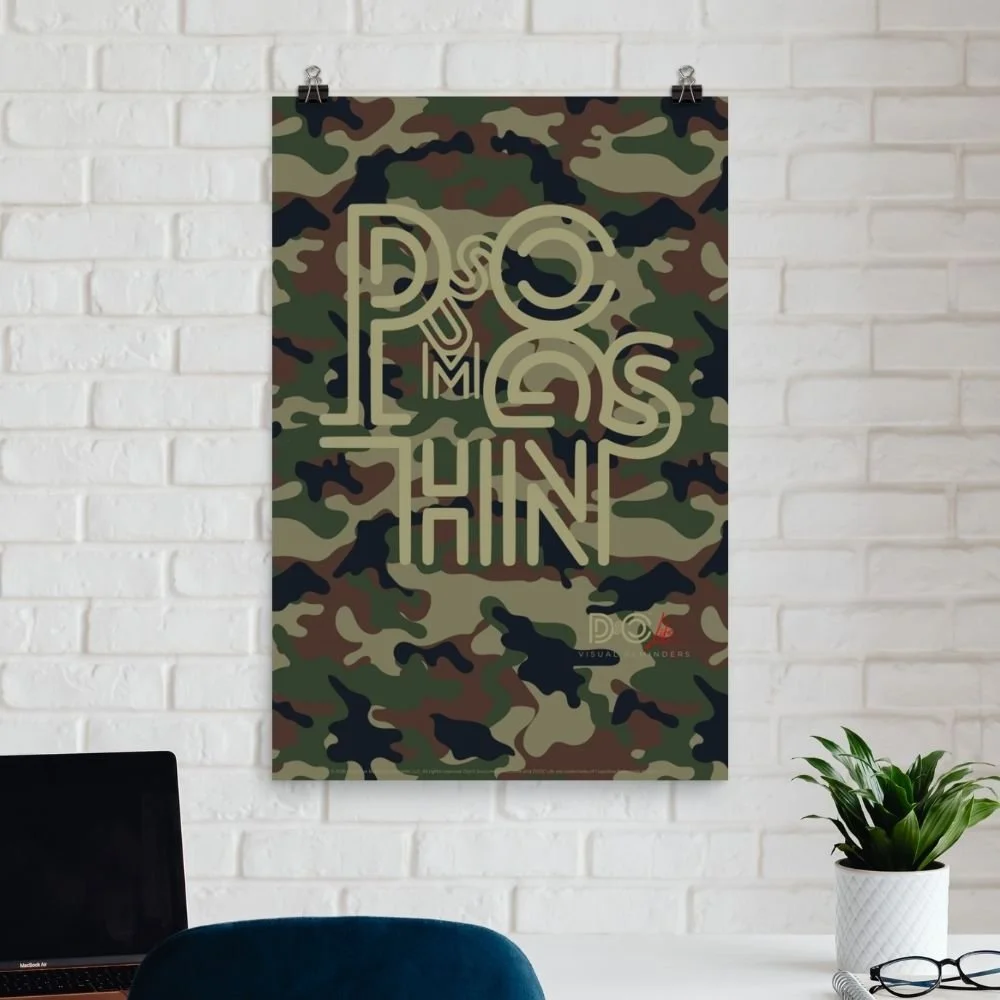 DSOC Sum Things Camo Poster