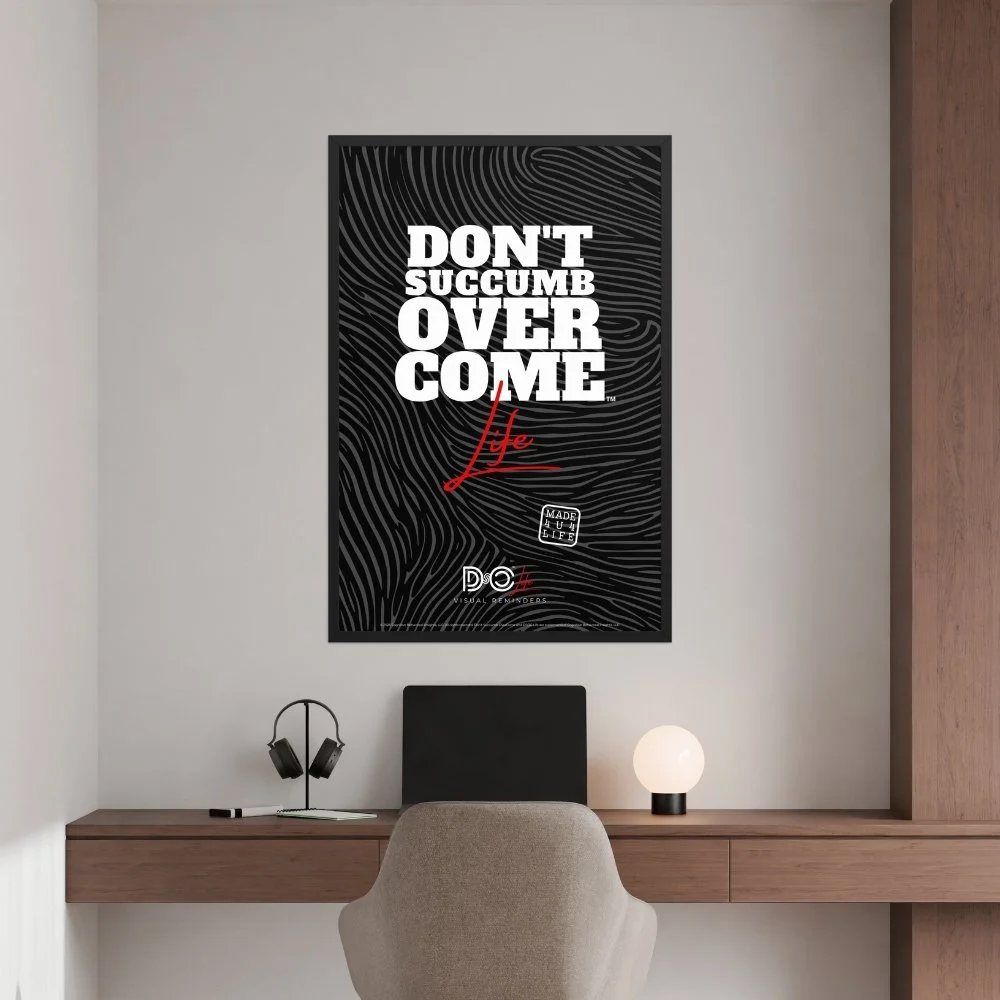 DSOC Original Life Black Framed Poster