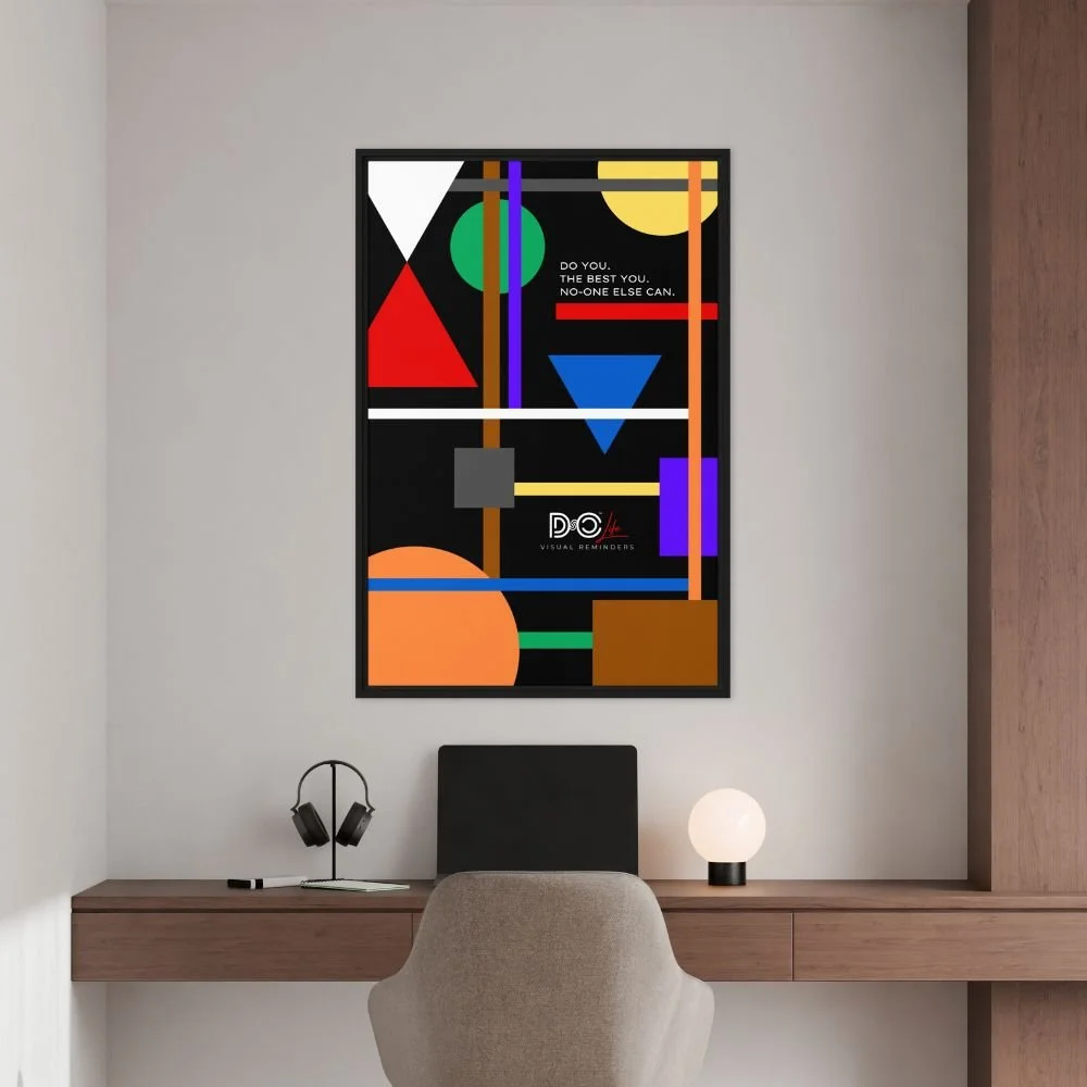 DSOC The Best You Black Framed Poster