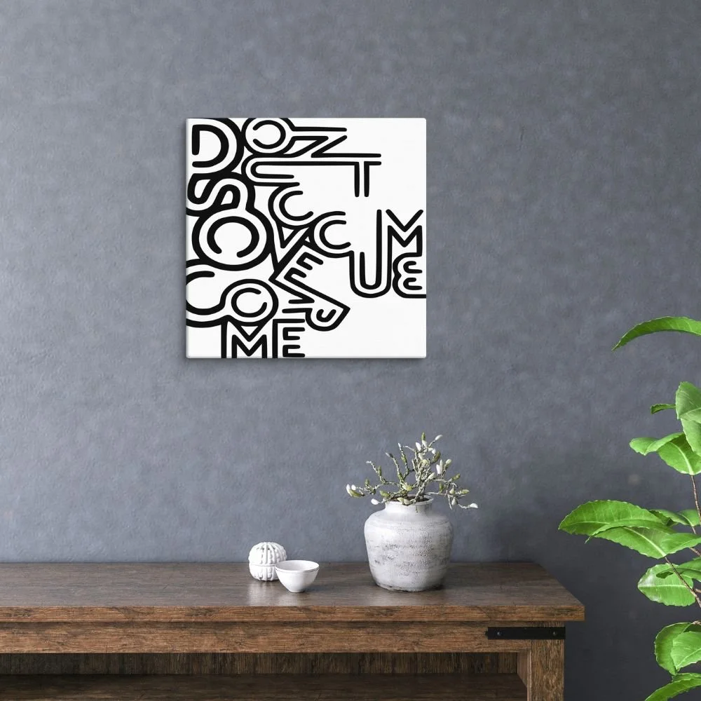 DSOC Distorted White 16 Canvas