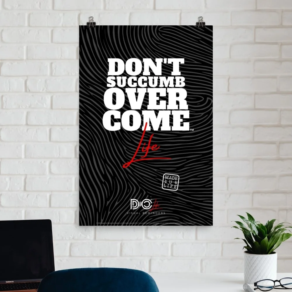 DSOC Original Life Black Poster