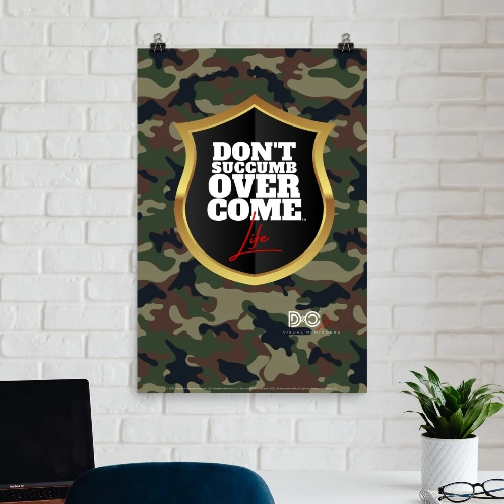 DSOC Life Shield Camo Poster