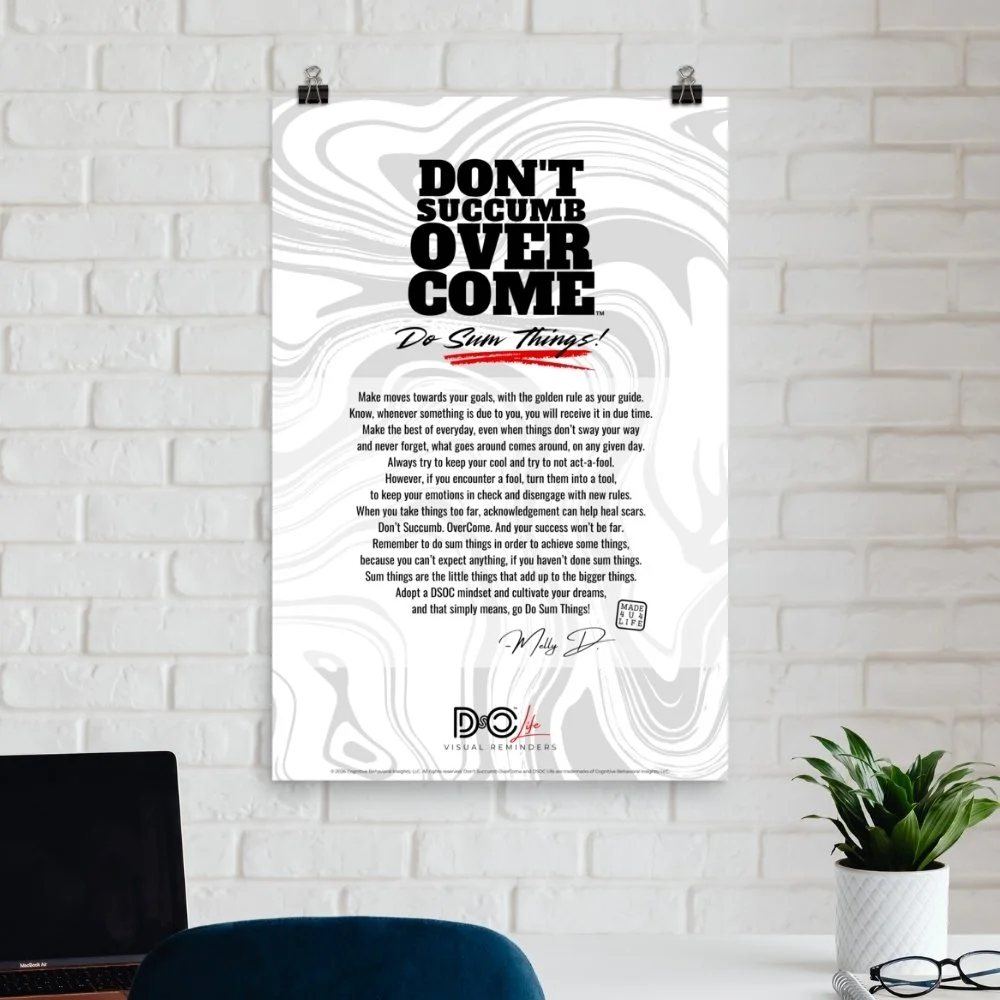 DSOC The Poem White Poster