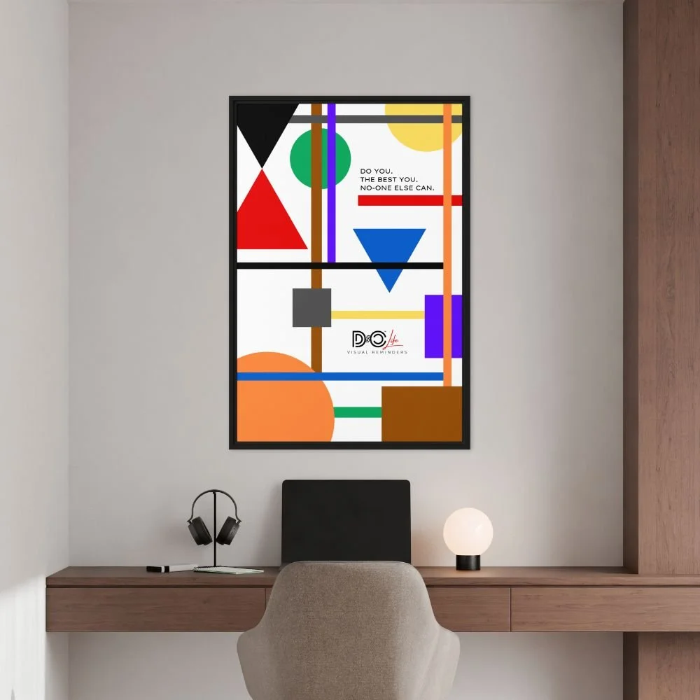 DSOC The Best You White Framed Poster