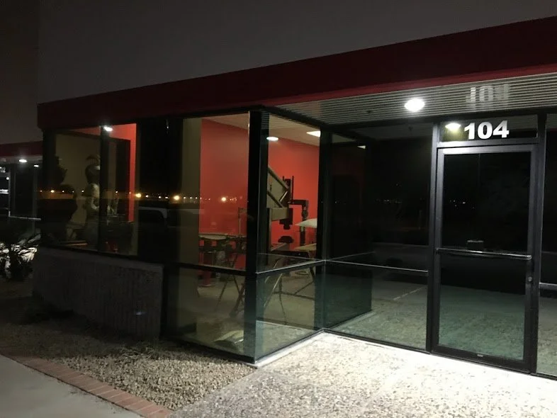 Shop Entrance at Joe Sulpy's Custom Cars 